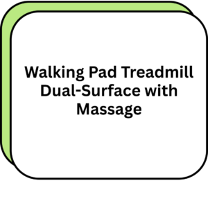 Walking Pad Treadmill Dual-Surface with Massage