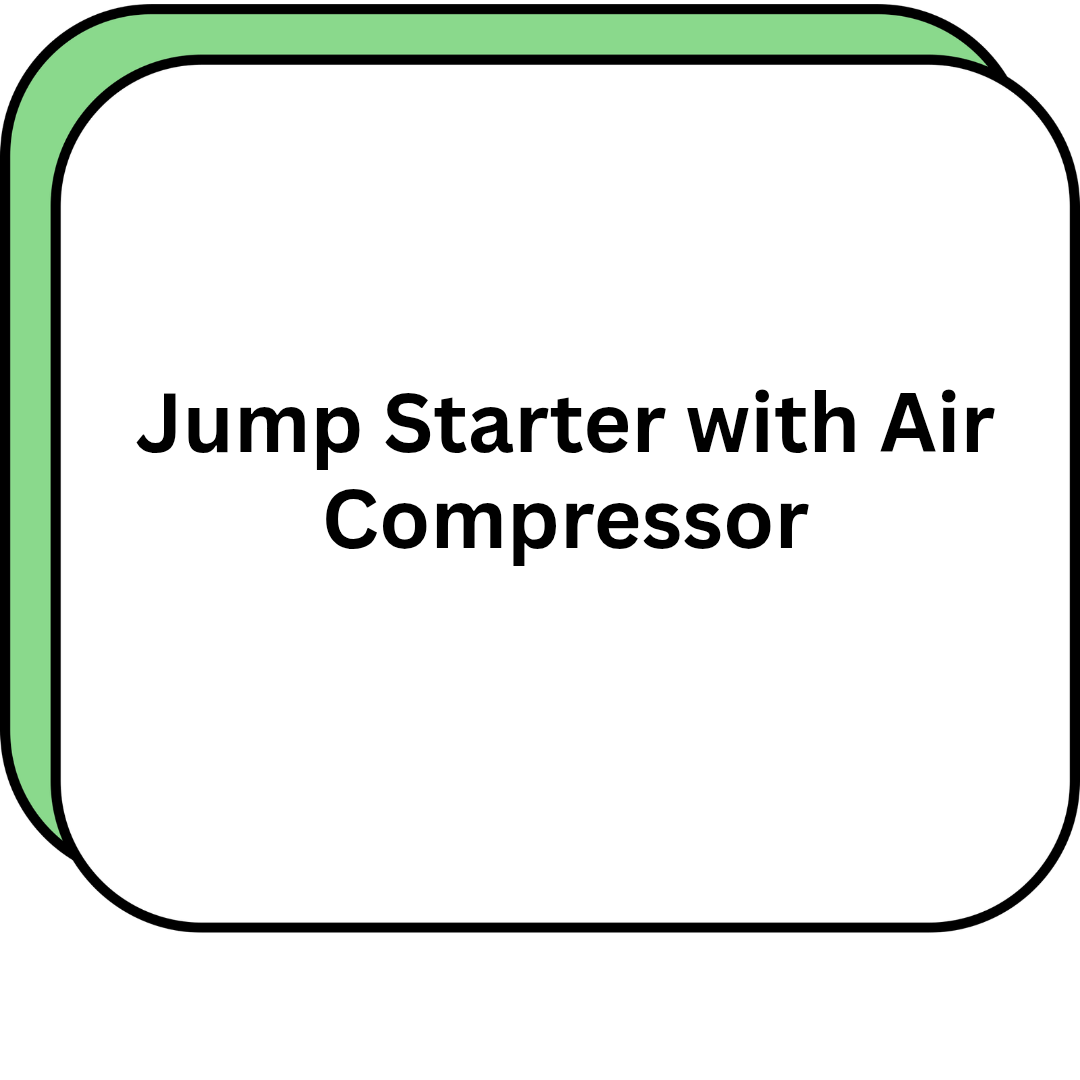 Jump Starter with Air Compressor