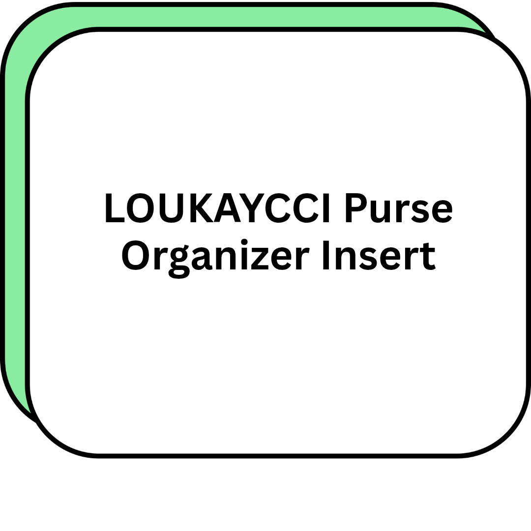 LOUKAYCCI Purse Organizer Insert