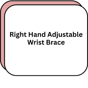 Right Hand Adjustable Wrist Brace