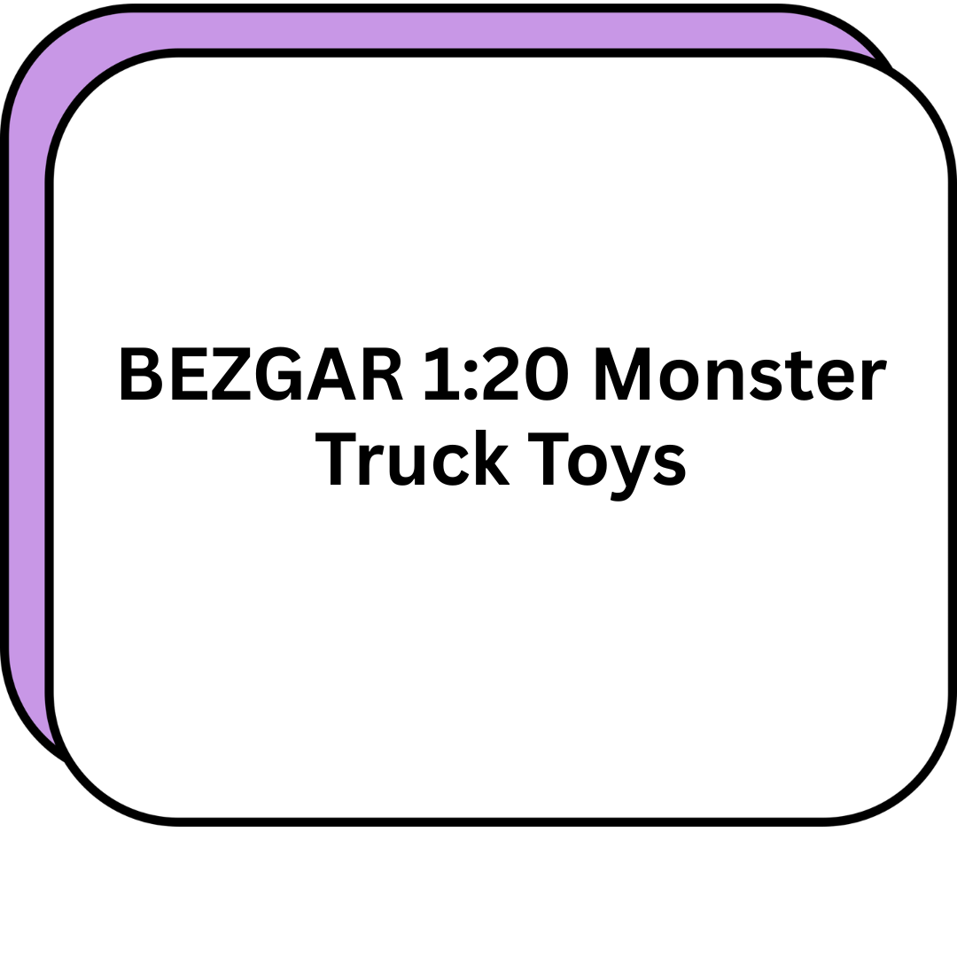 BEZGAR 1:20 Monster Truck Toys
