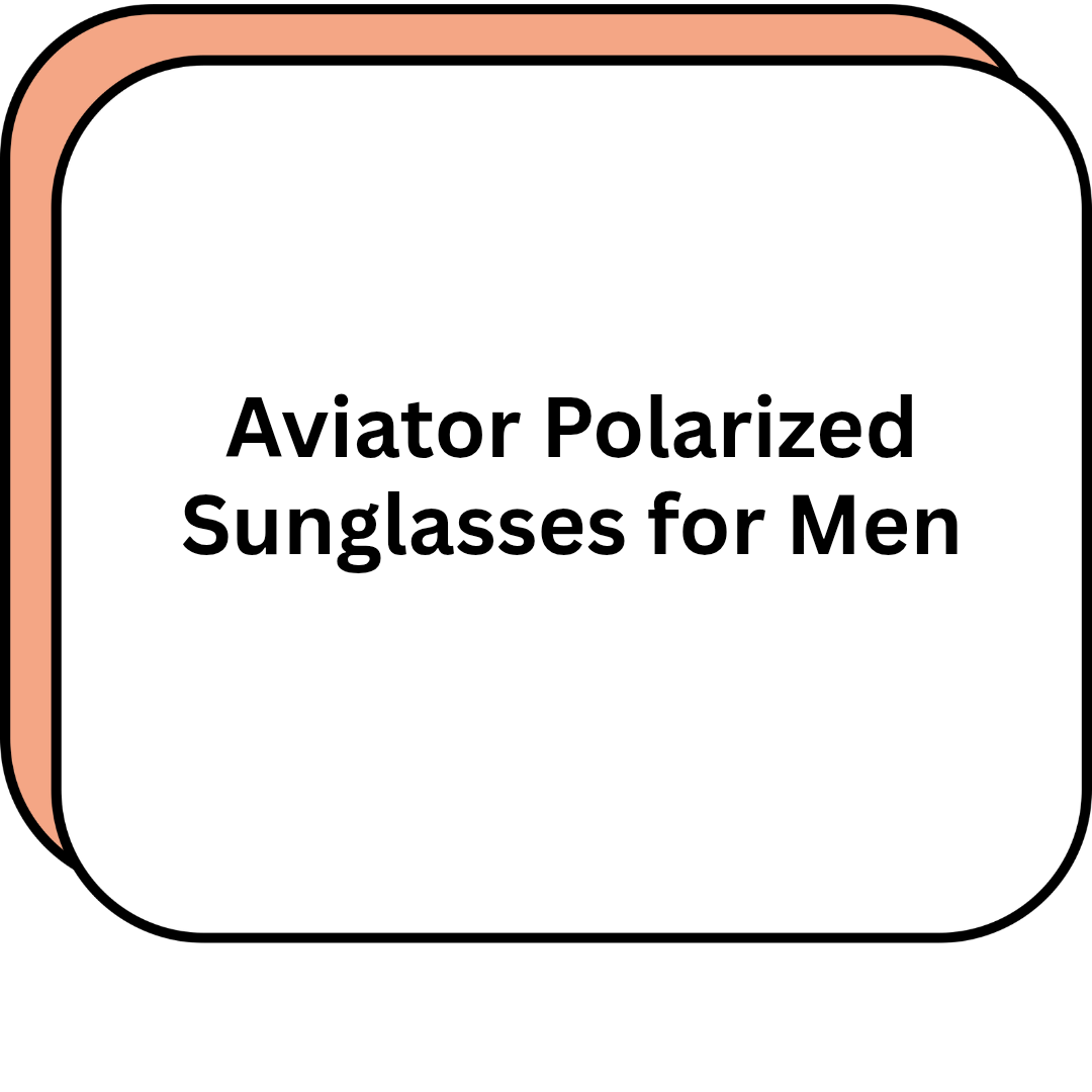 Aviator Polarized Sunglasses for Men