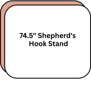 74.5" Shepherd's Hook Stand