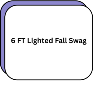 6 FT Lighted Fall Swag