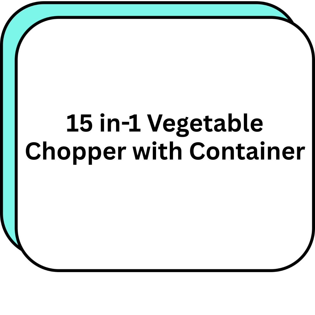 15 in-1 Vegetable Chopper with Container