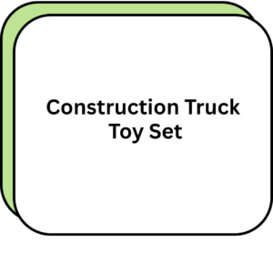 Construction Truck Toy Set