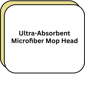 Ultra-Absorbent Microfiber Mop Head