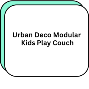 Urban Deco Modular Kids Play Couch