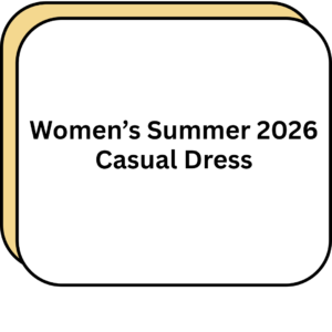 Women's Summer 2026 Casual Dress