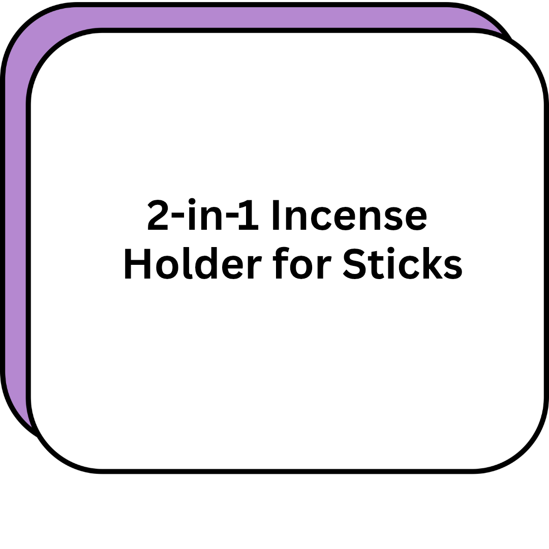 2-in-1 Incense Holder for Sticks