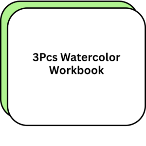 3Pcs Watercolor Workbook