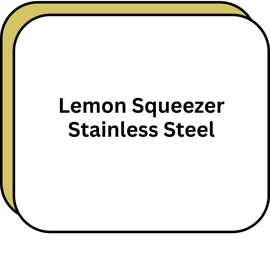 Lemon Squeezer Stainless Steel