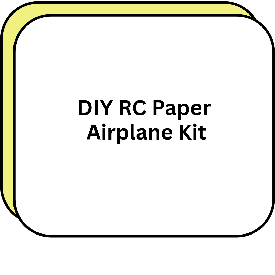 DIY RC Paper Airplane Kit