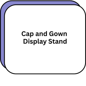 Cap and Gown Display Stand