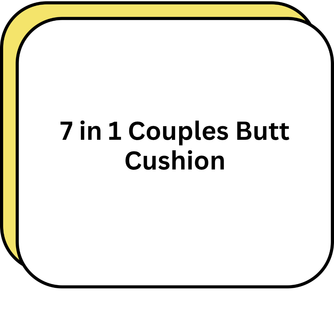 7 in 1 Couples Butt Cushion