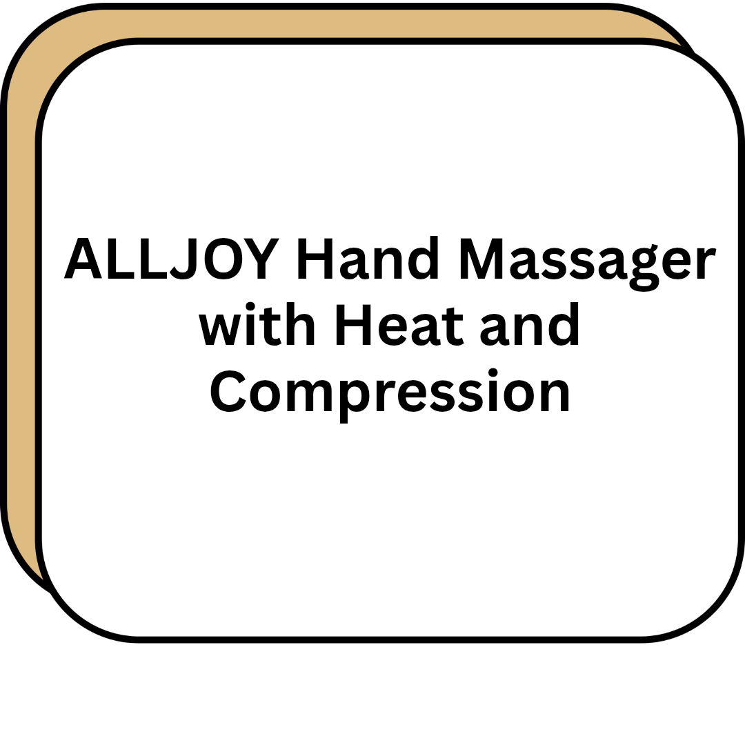 ALLJOY Hand Massager with Heat and Compression