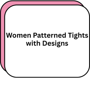 Women Patterned Tights with Designs