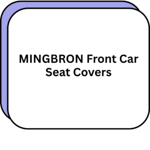MINGBRON Front Car Seat Covers