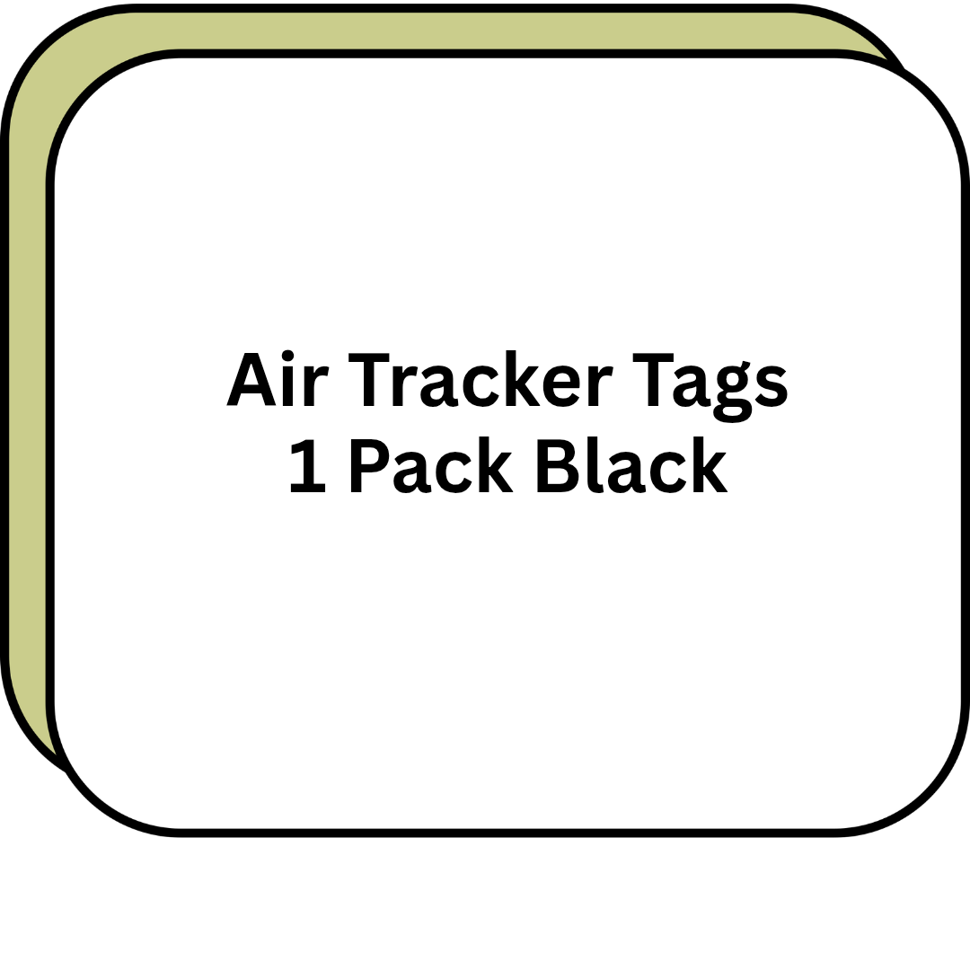Air Tracker Tags-1 Pack Black