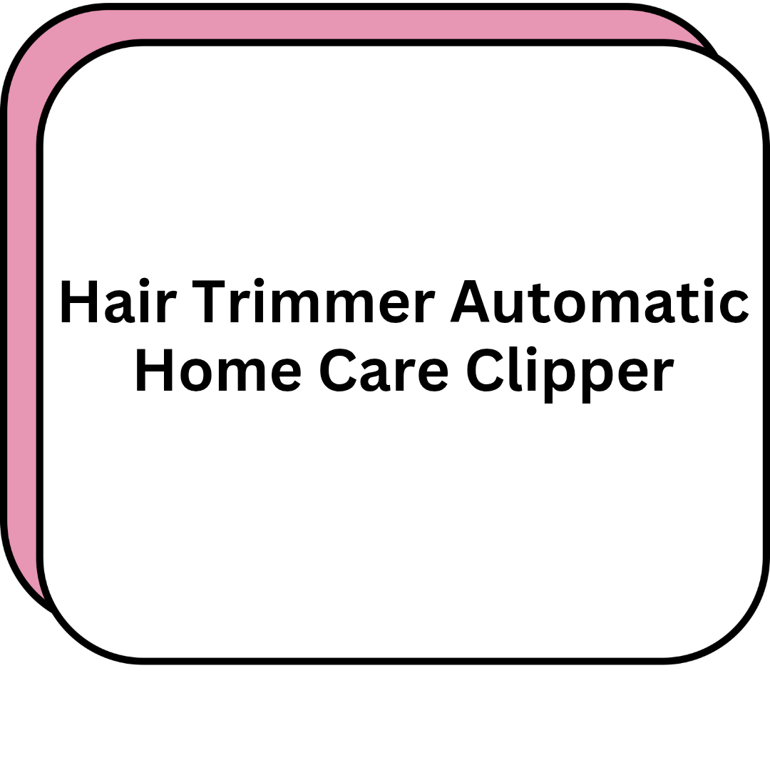 Hair Trimmer Automatic Home Care Clipper