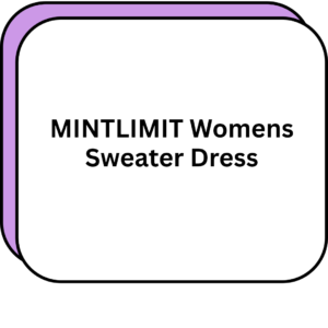 MINTLIMIT Womens Sweater Dress