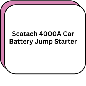 Scatach 4000A Car Battery Jump Starter