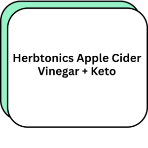 Herbtonics Apple Cider Vinegar + Keto