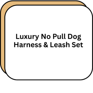 Luxury No Pull Dog Harness & Leash Set