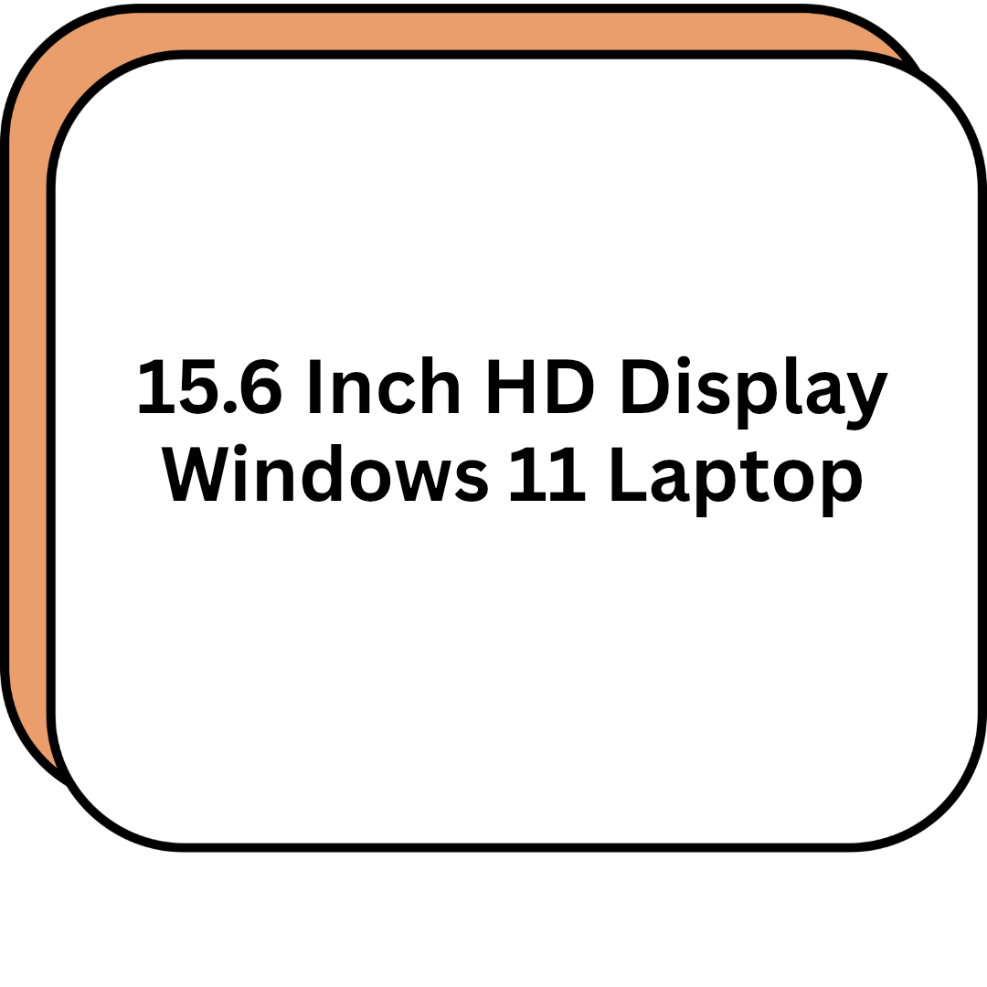 15.6 Inch HD Display Windows 11 Laptop