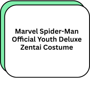 Marvel Spider-Man Official Youth Deluxe Zentai Costume