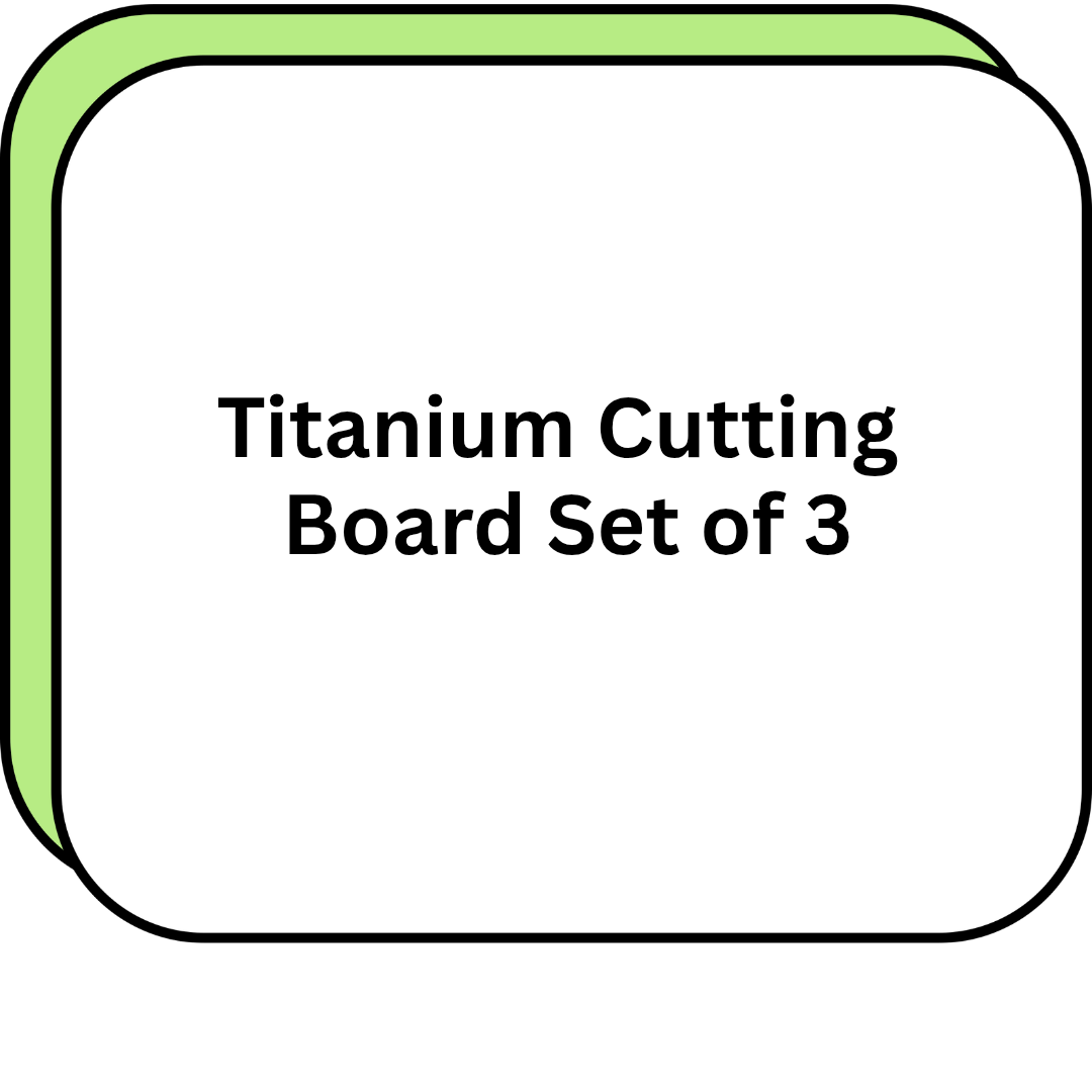 Titanium Cutting Board Set of 3