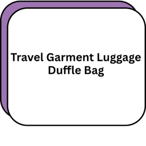 Travel Garment Luggage Duffle Bag