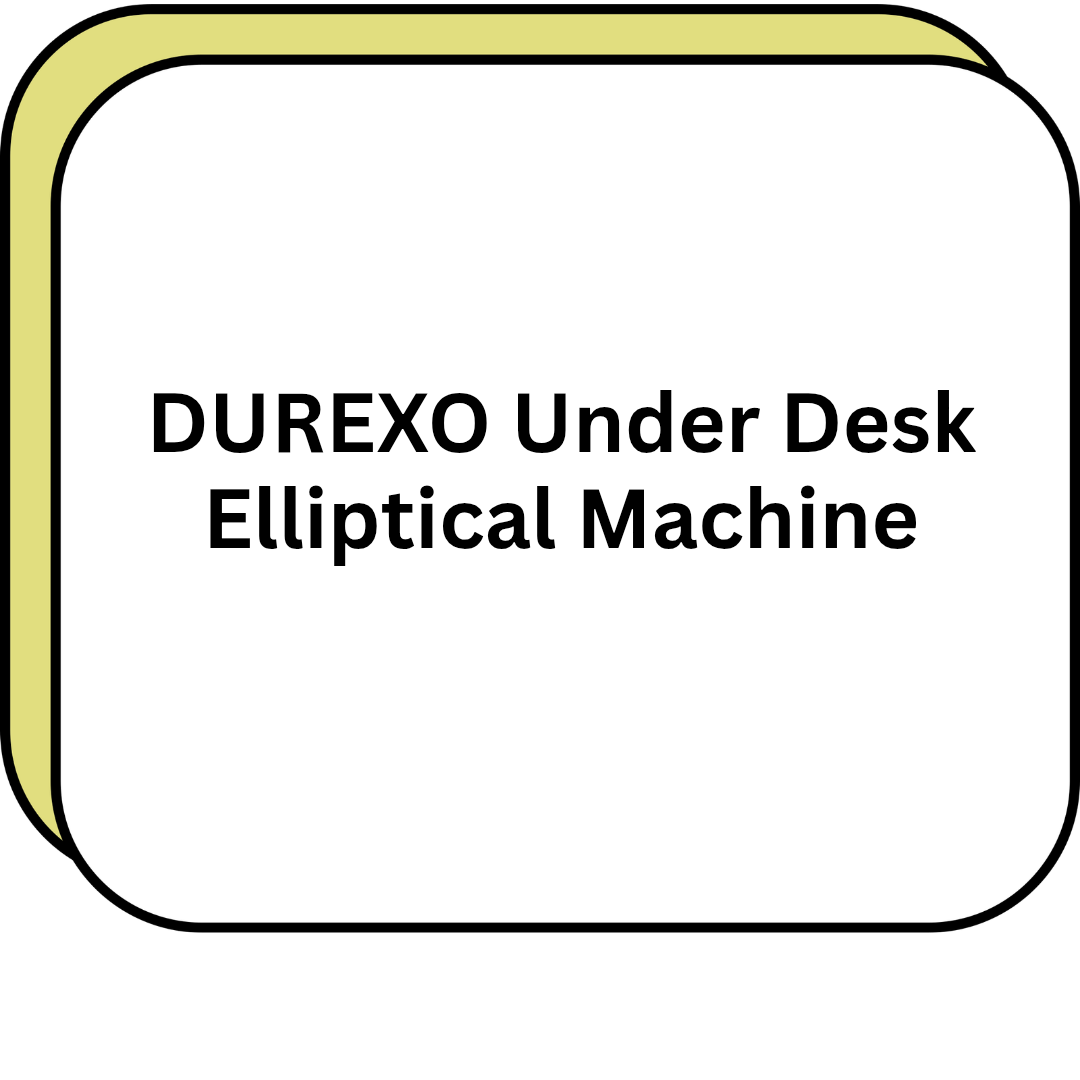 DUREXO Under Desk Elliptical Machine