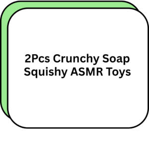 2Pcs Crunchy Soap Squishy ASMR Toys