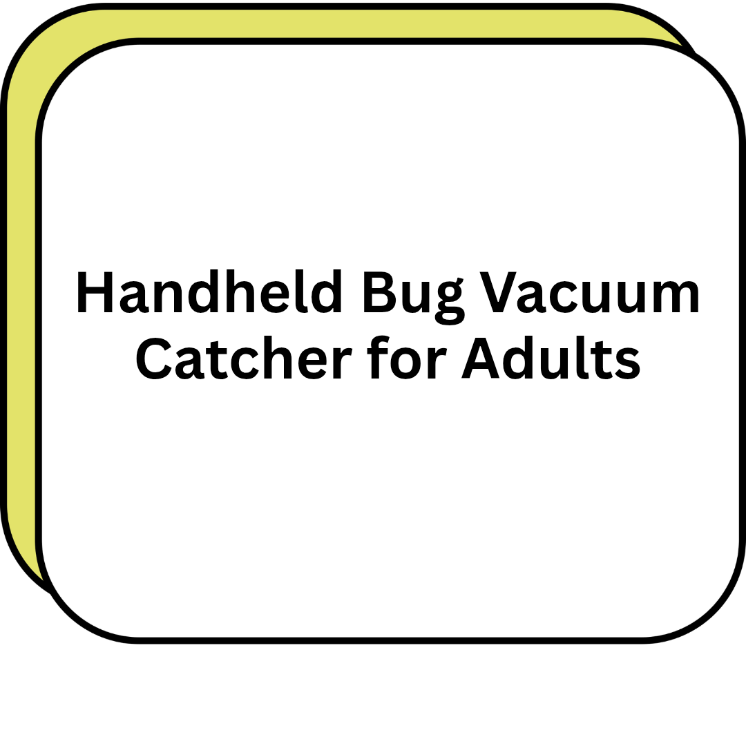Handheld Bug Vacuum Catcher for Adults