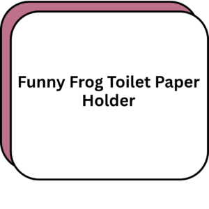 Funny Frog Toilet Paper Holder