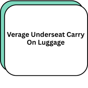 Verage Underseat Carry On Luggage