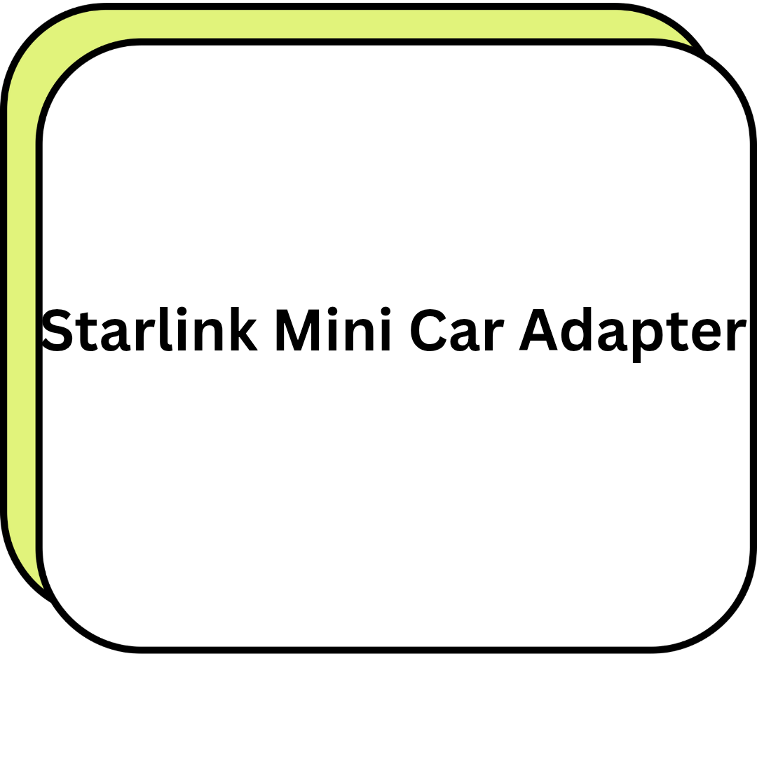 Starlink Mini Car Adapter