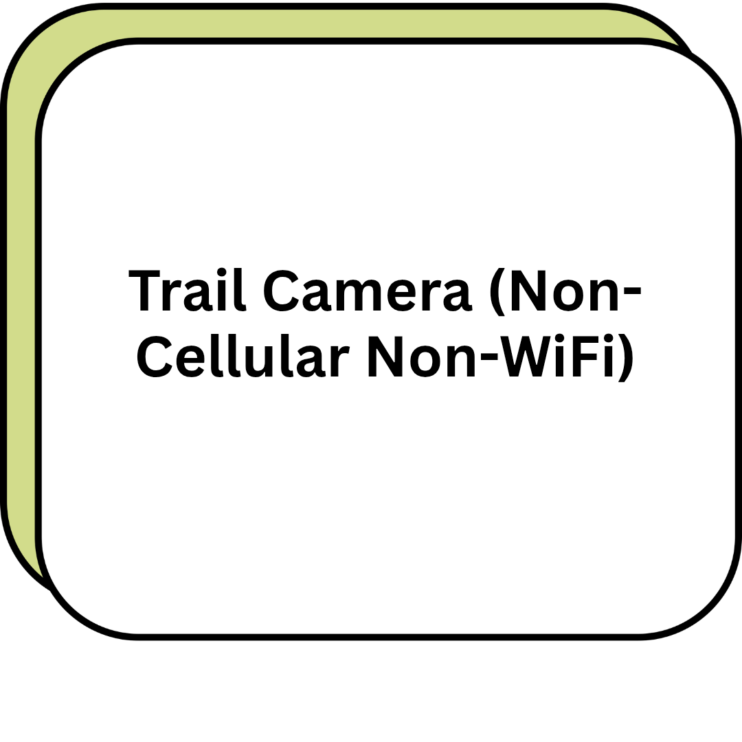 Trail Camera (Non-Cellular Non-WiFi)