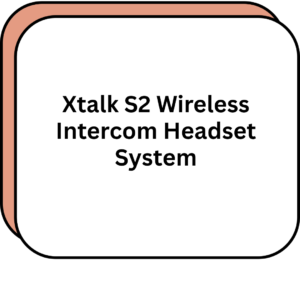 Xtalk S2 Wireless Intercom Headset System