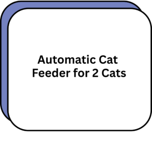 Automatic Cat Feeder for 2 Cats