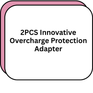 2PCS Innovative Overcharge Protection Adapter