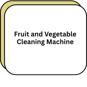 Fruit and Vegetable Cleaning Machine