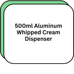500ml Aluminum Whipped Cream Dispenser