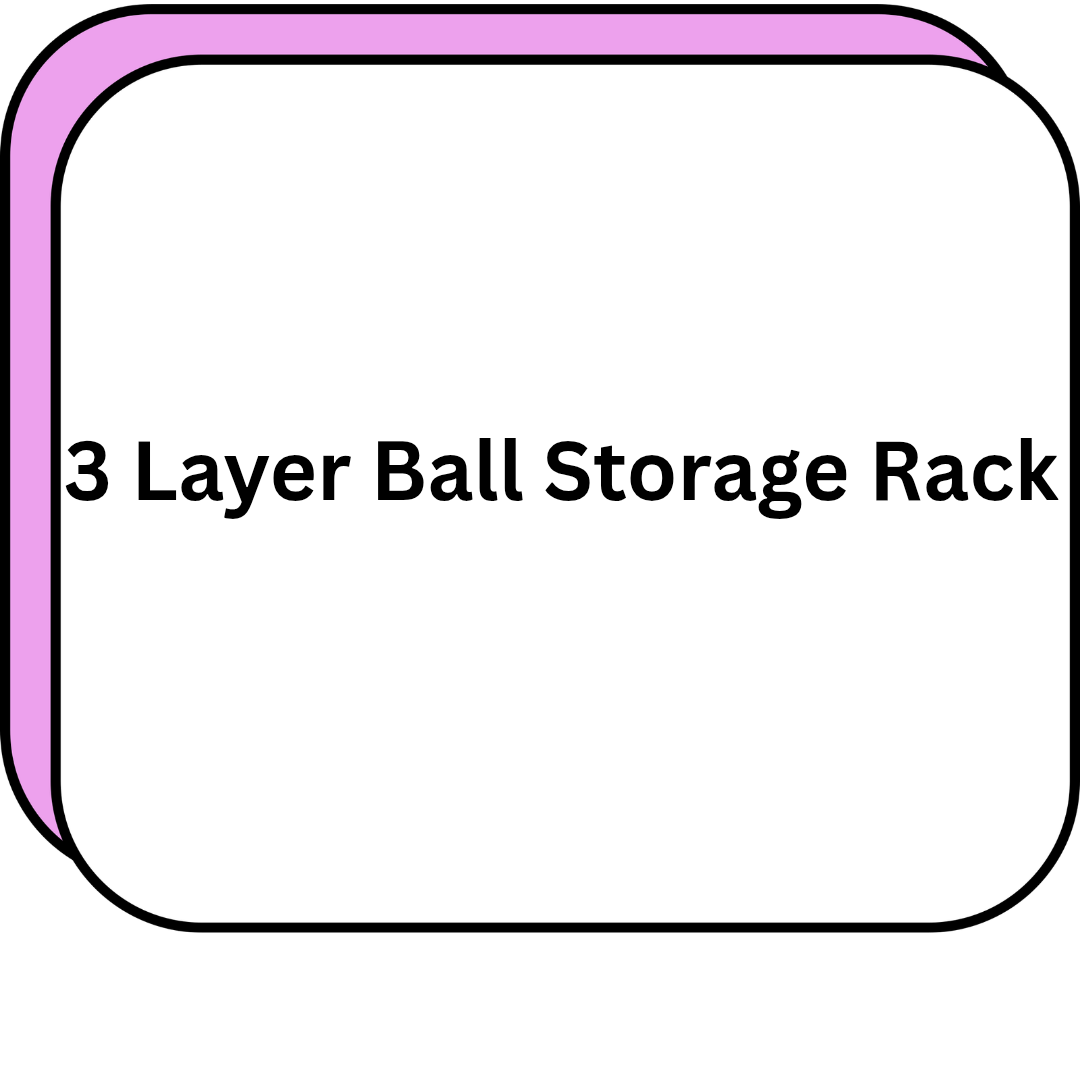 3 Layer Ball Storage Rack