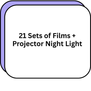 21 Sets of Films + Projector Night Light