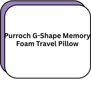 Purroch G-Shape Memory Foam Travel Pillow
