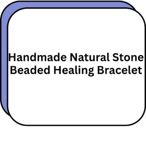 Handmade Natural Stone Beaded Healing Bracelet