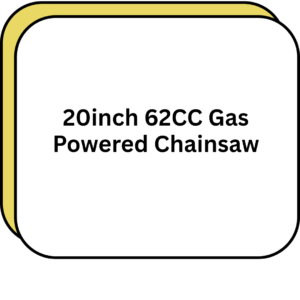 20inch 62CC Gas Powered Chainsaw