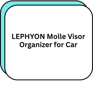 LEPHYON Molle Visor Organizer for Car
